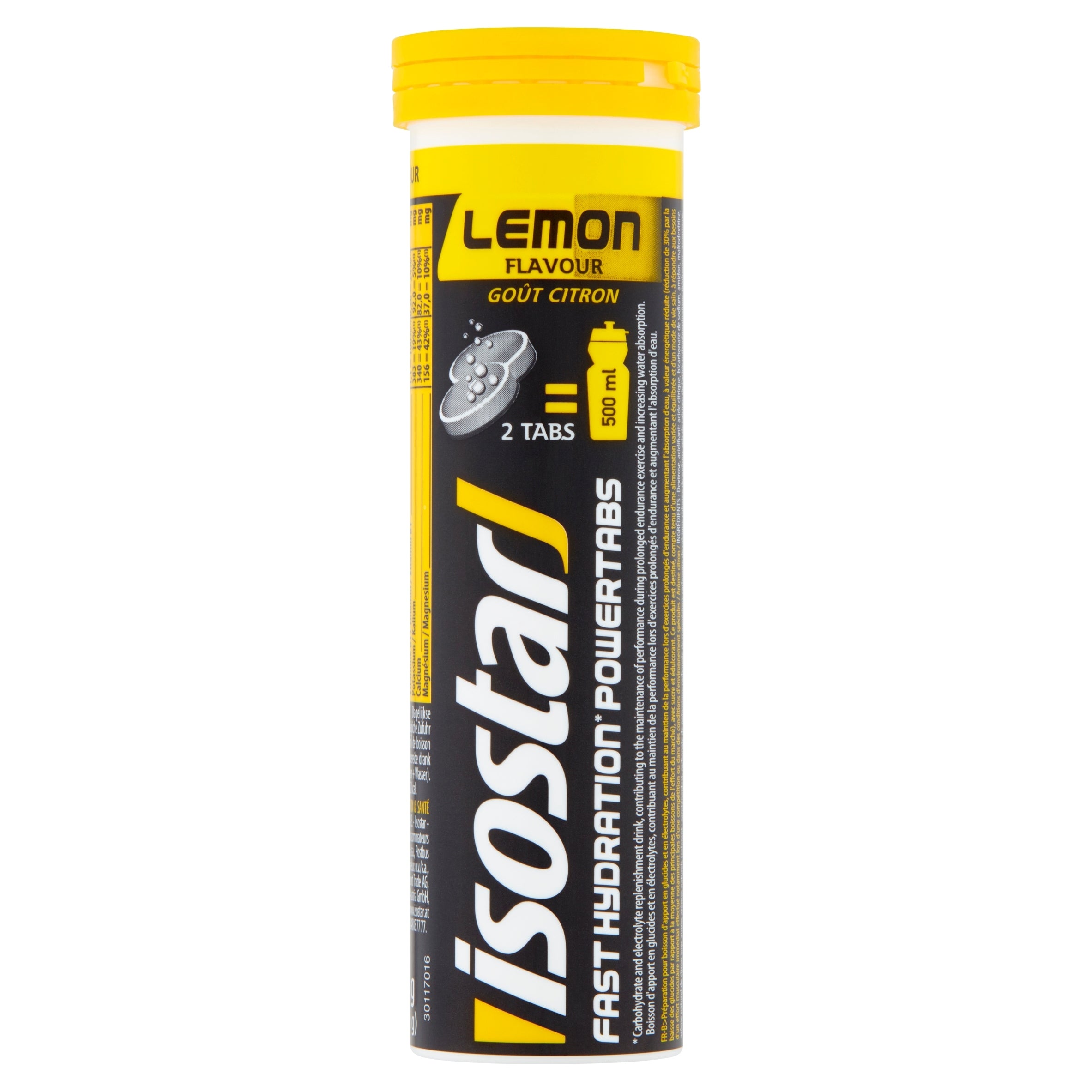 Tablets Isostar lemon isotonic 120 g