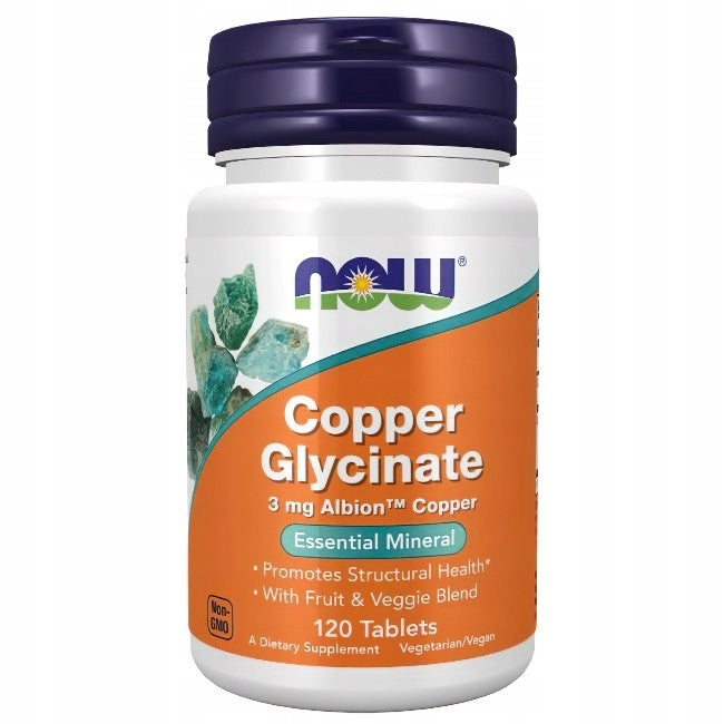 Tablets Now Foods vegan copper universal 120 pcs.