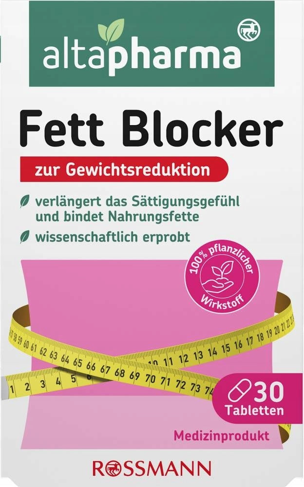 Tablets Slimming Binding Fat Fett Blocker Tasteless 30 Pcs