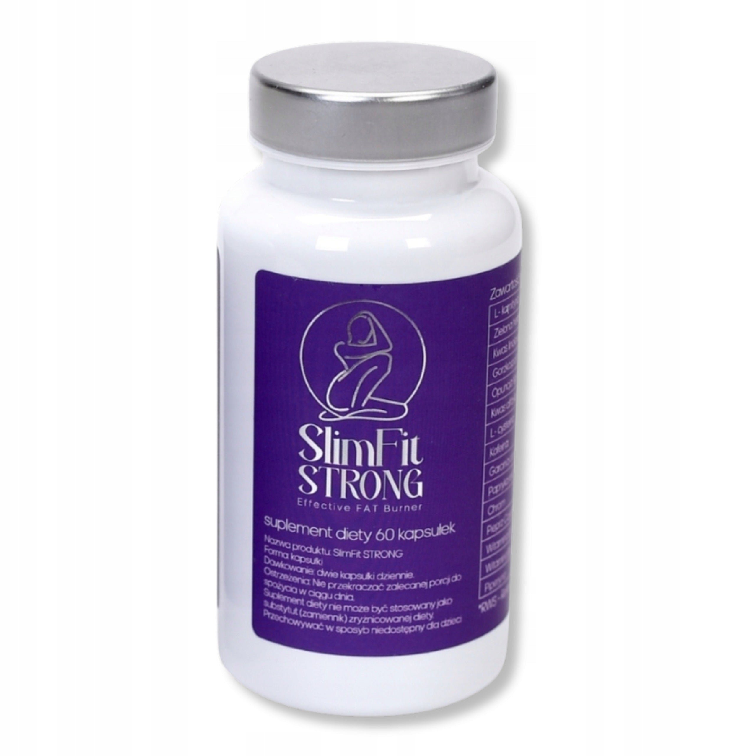 Tablets Slimming Capsules Improve Metabolism SLIMFIT STRONG 60 pcs.