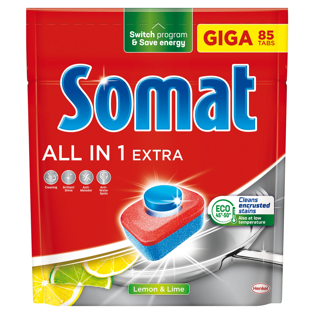 Tablets for dishwashers Somat All-in-1 Extra 85 pcs. Manufacturer code 9000101415193