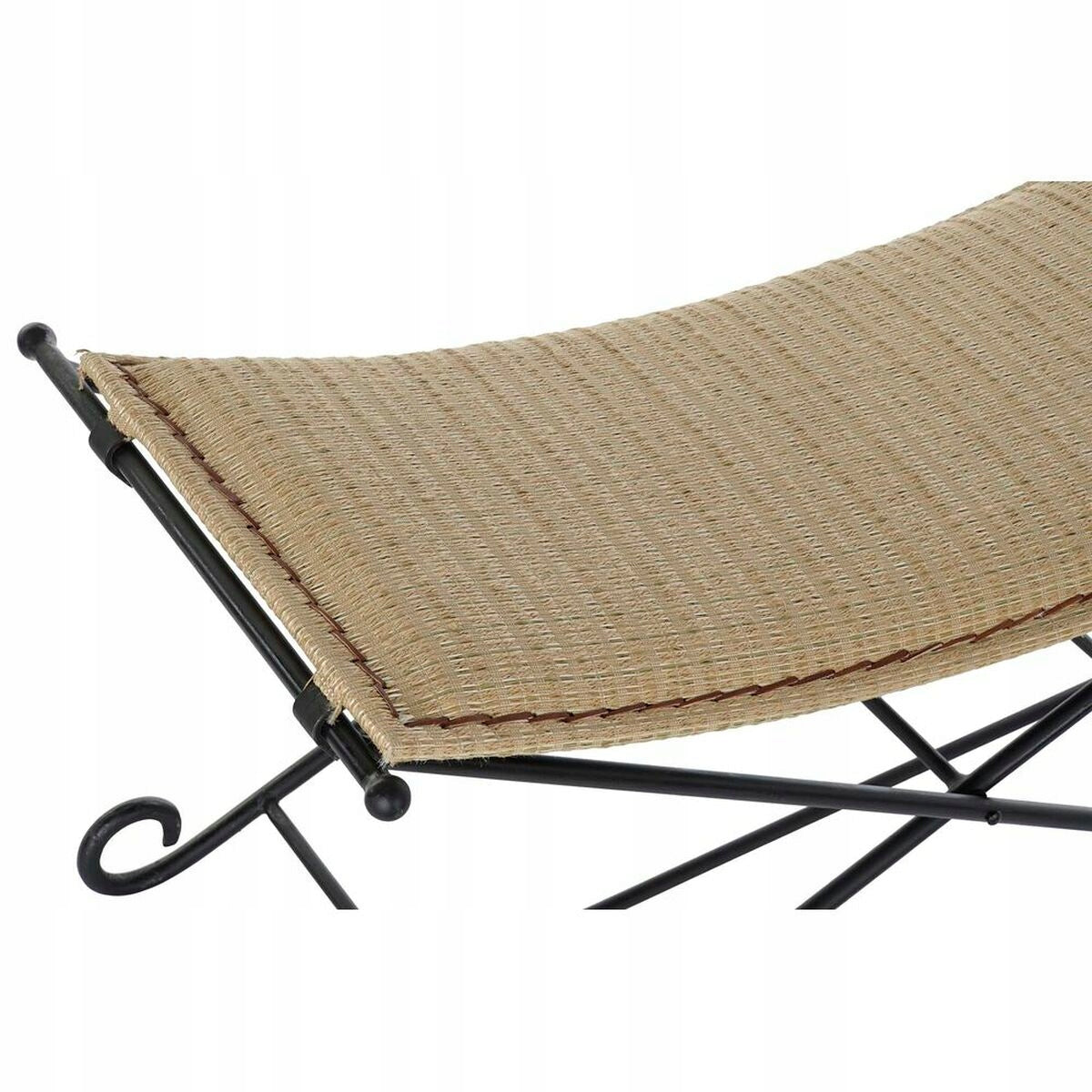 Sitzpuff DKD Home Decor, schwarz 
