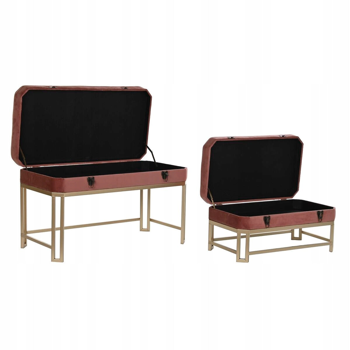 Bank DKD Home Decor, rosa 