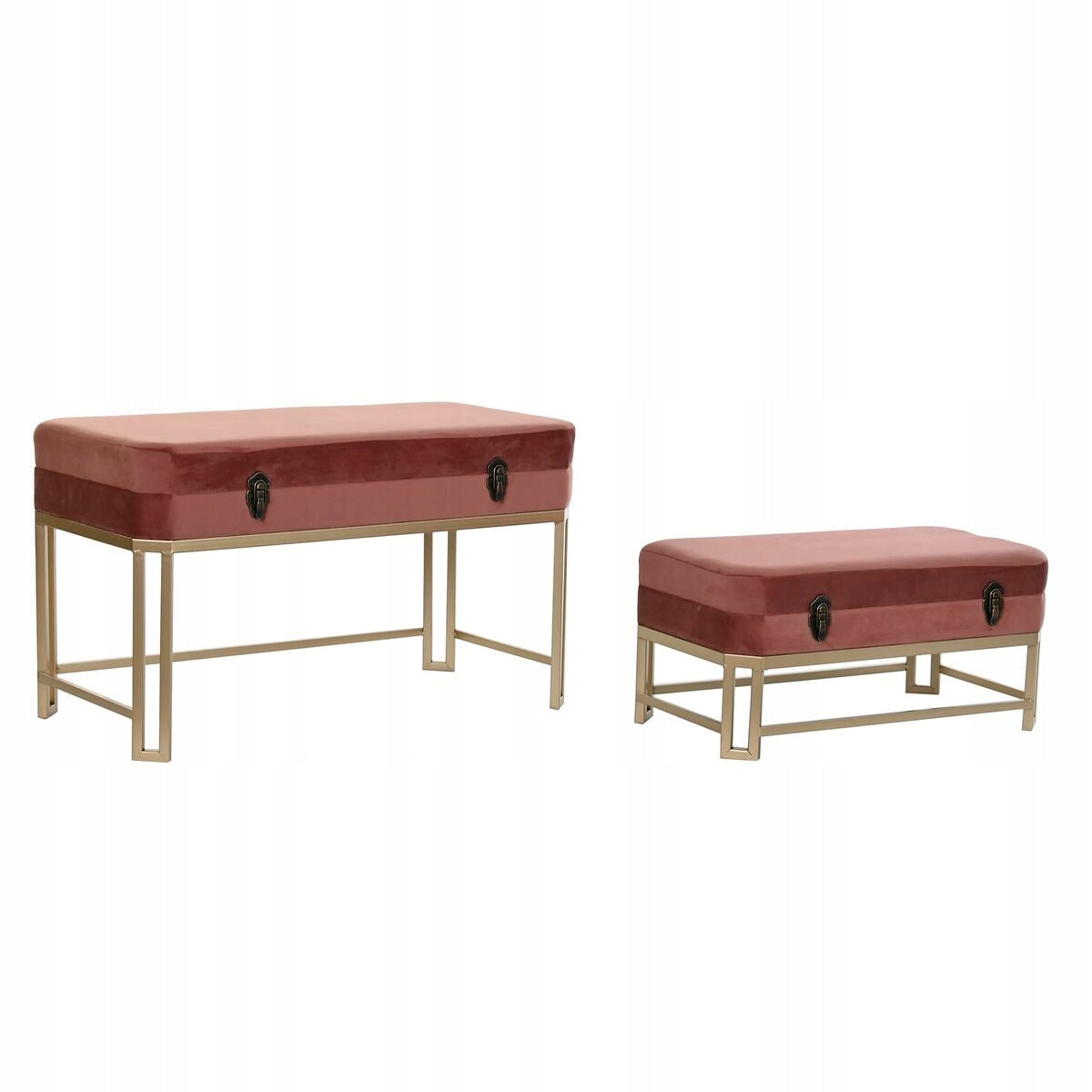 Bank DKD Home Decor, rosa 