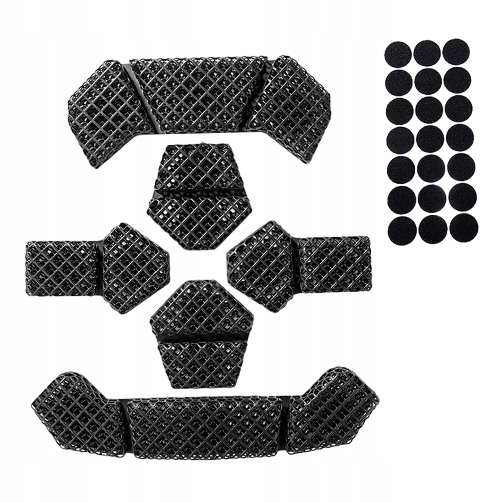 Tactical Helmet Pads Helmet Inner Pad Buffer Padded Protective Cushion 6Pcs
