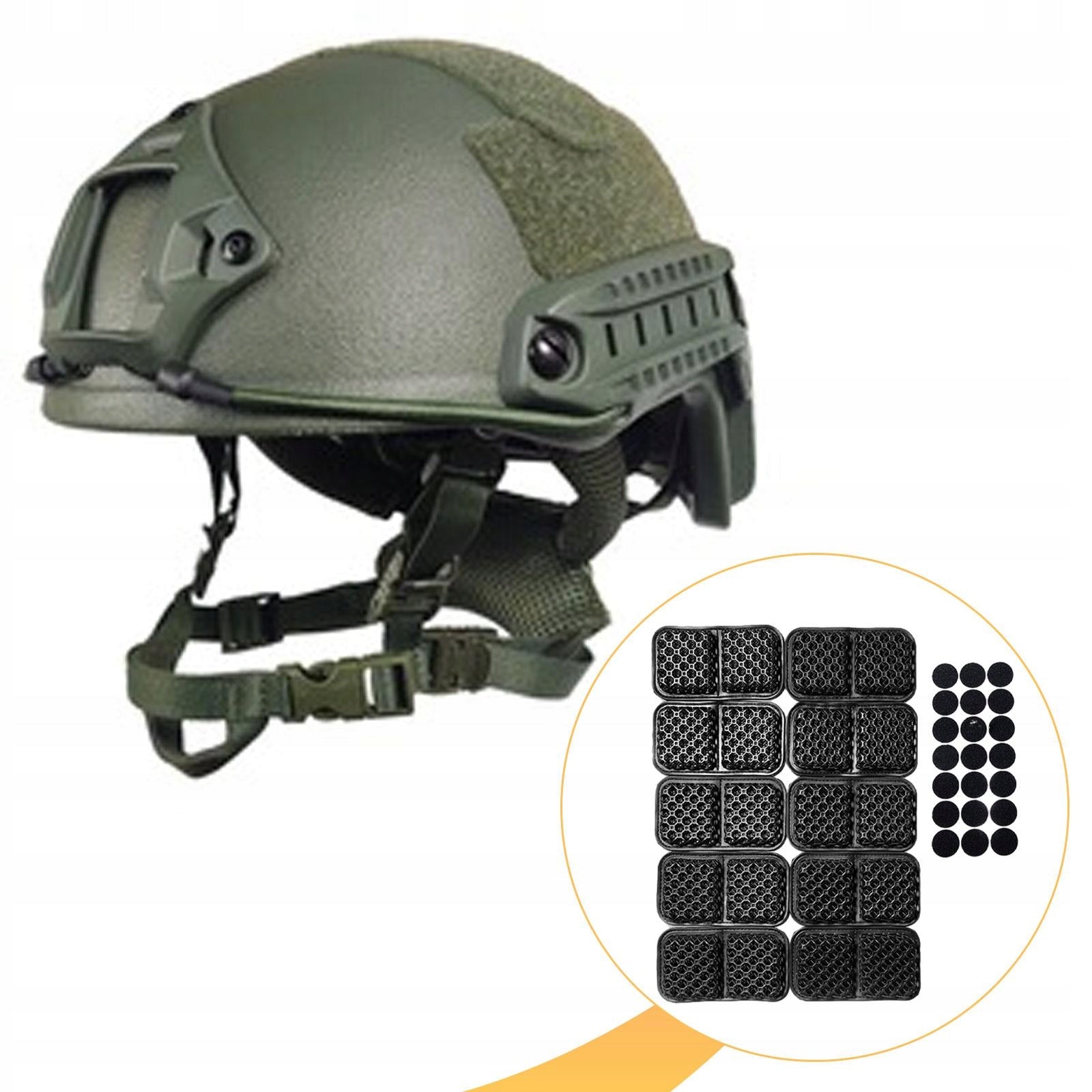 Tactical Helmet Pads Replacement Liner System Outdoor Gear 1Pcs