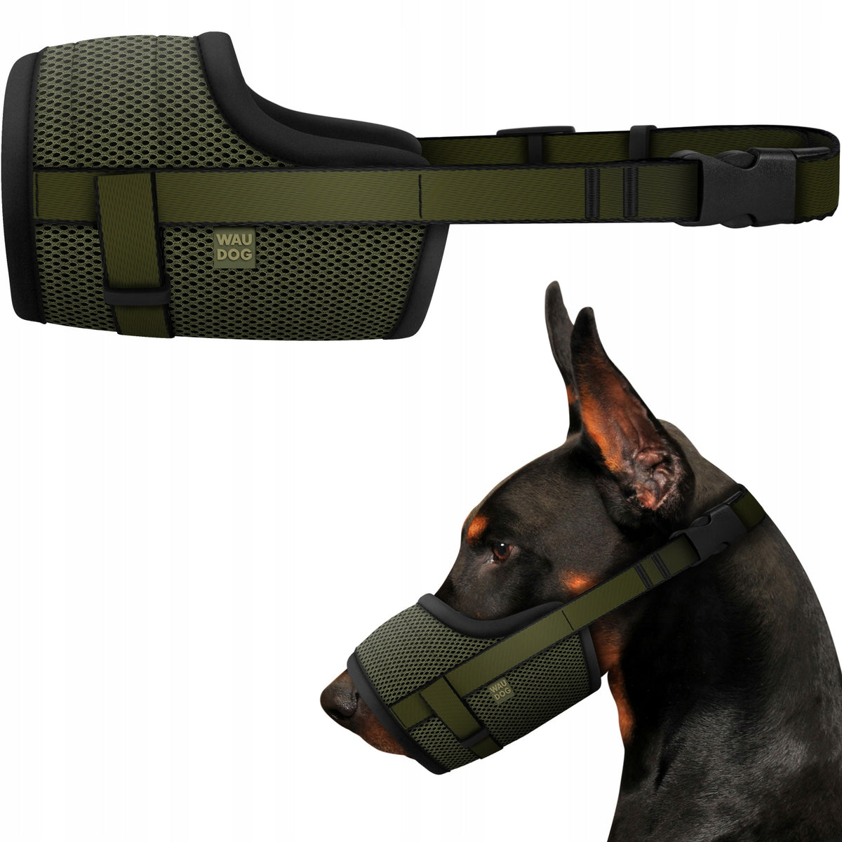 Tactical Network Dog muzzle reliable khaki Size L