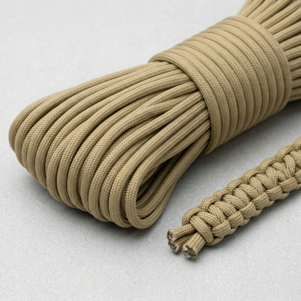 Tactical Paracord Cable BSH 30m Sand Strong Up to 180 KG Brand BSH ADVENTURE