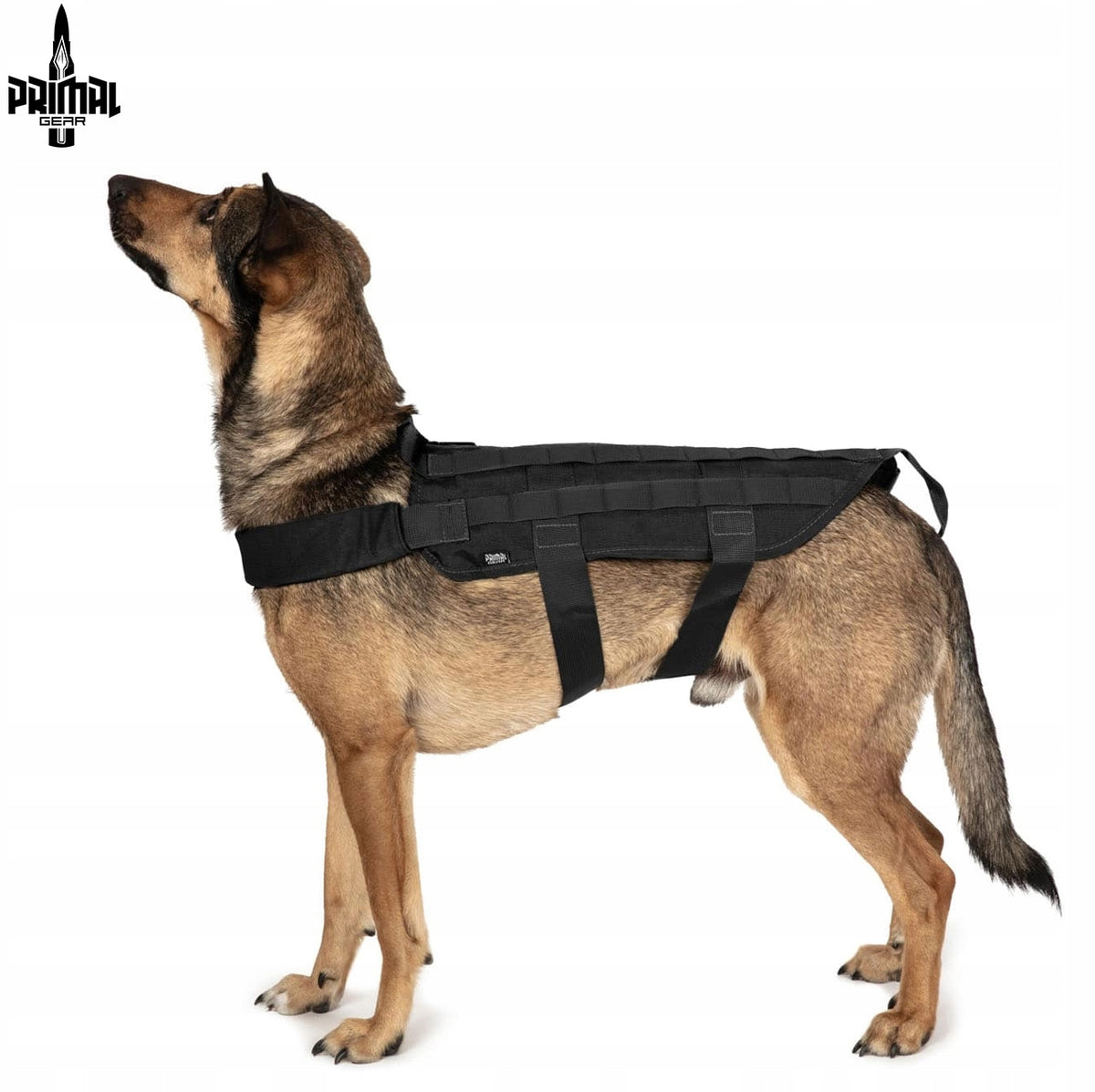 Tactical Vest for Dog MOLLE Primal Black L Manufacturer code PRI-18-017428-05