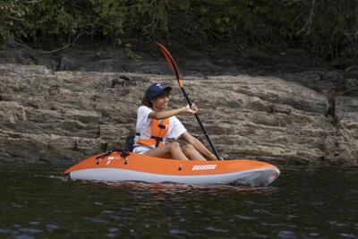 Tahe Outdoors Ouassou 1-Person Hiking Rigid Kayak Packaging status original