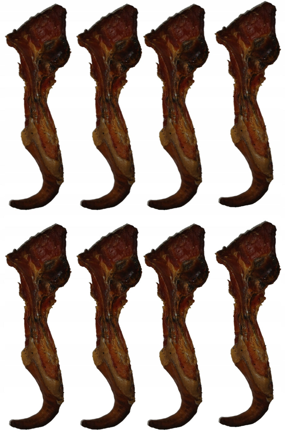 Tail Smoked Natural Teether Treat for Dog Premium 8 pcs. Flavor pork