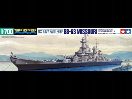 Konstruktorius Tamiya - U.S. Battleship Missouri, 1/700, 31613