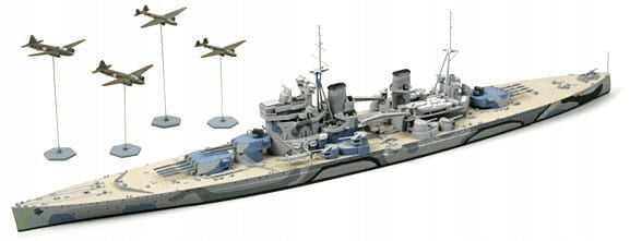 Konstruktorius Tamiya - HMS Prince Of Wales, 1/700, 31615