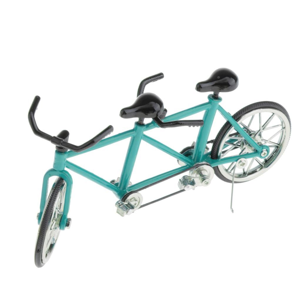 Tandem Bike Model Home Workplace Office Decoration For Men Blue Brand no brand