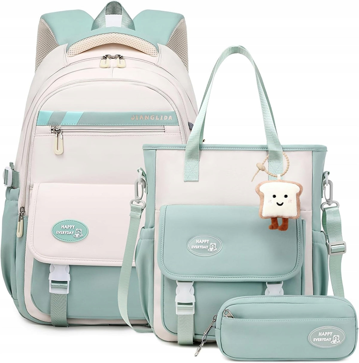 Tanou School Backpack for Girls, Backpack for Teens, Set Brand no brand