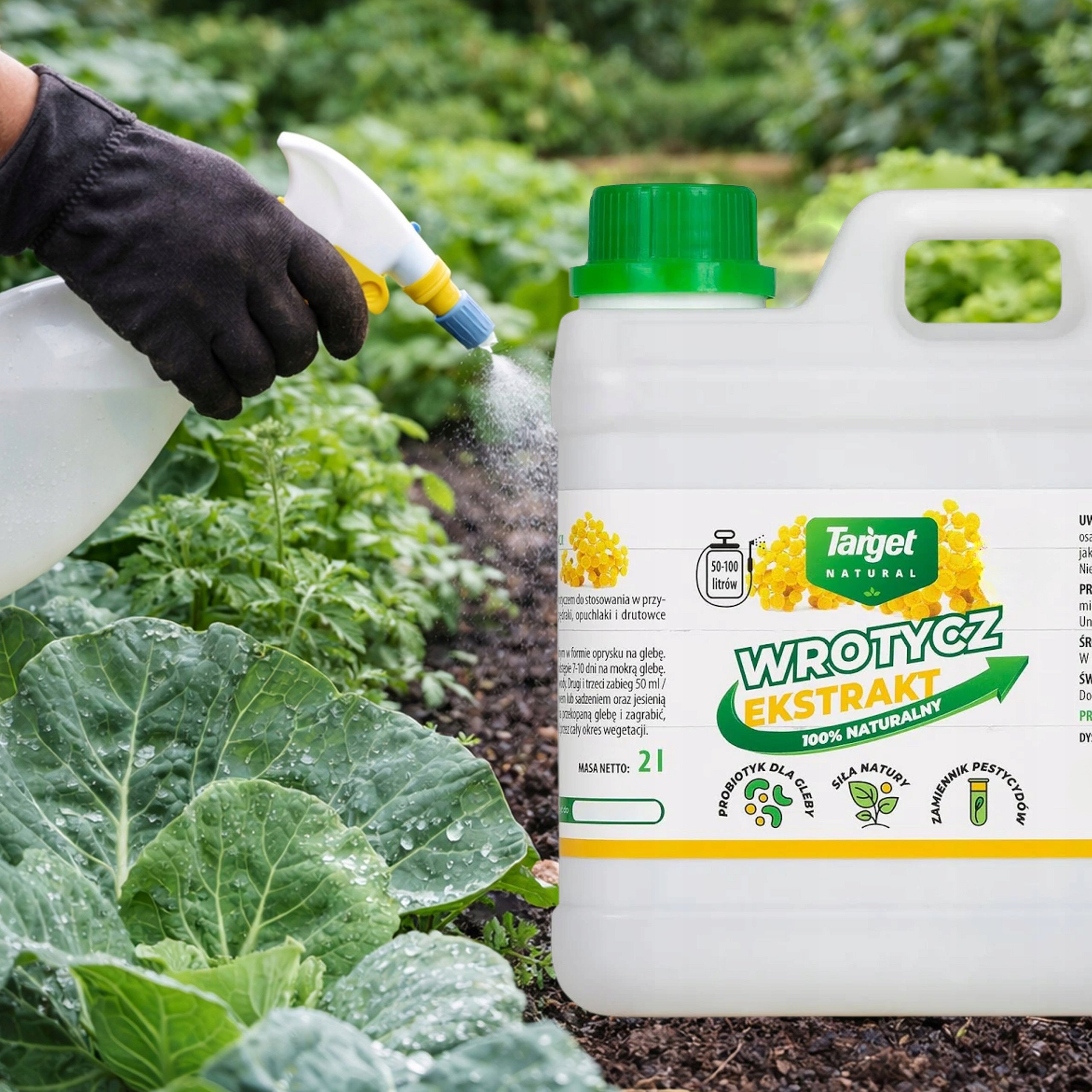 Tansy for shoots nematodes swelling wireworms natural extract TARGET 2L Packaging status original