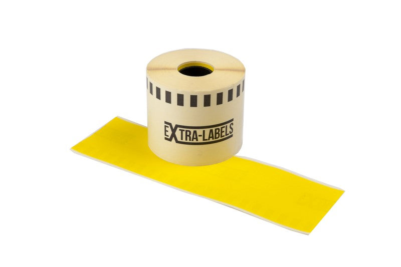 Tape for Brother QL 62mm YELLOW as DK22205