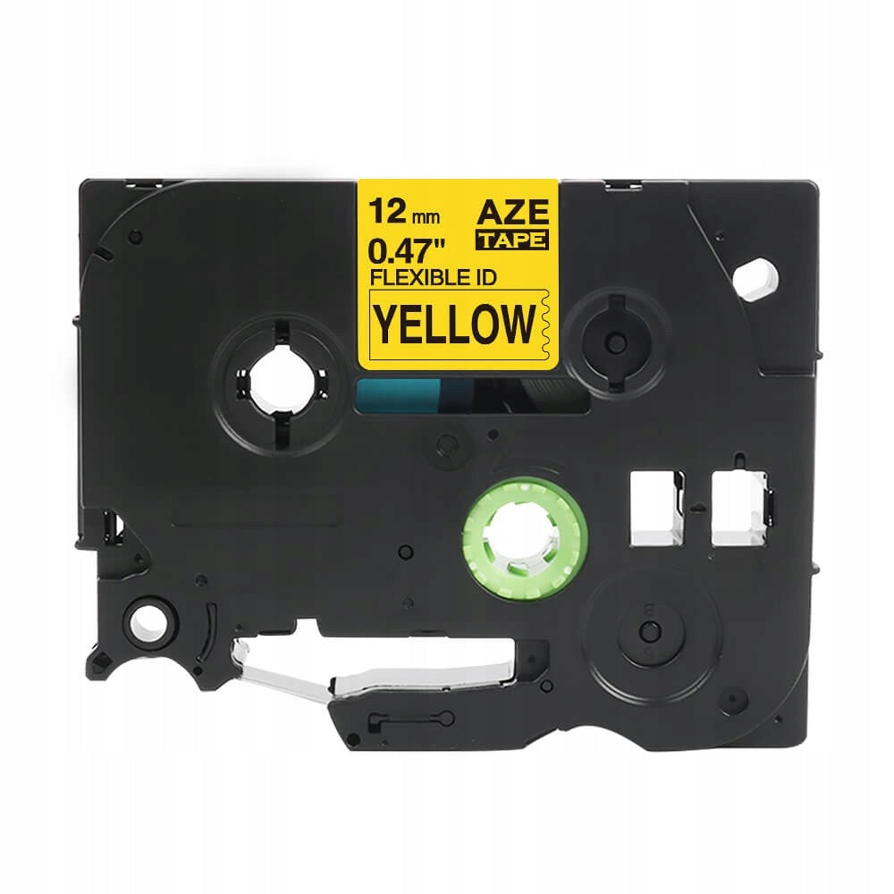 Tape for Brother TZe-FX631 FLEXIBLE YELLOW 12 mm