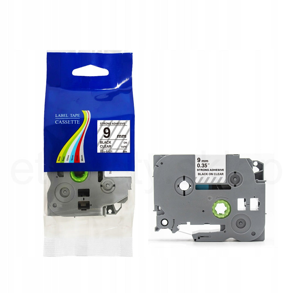 Tape for Brother TZe-S121 9mm 8m transparent
