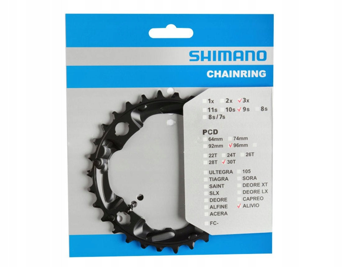 Vorderes Kettenrad Shimano Alivio M4000 30T 
