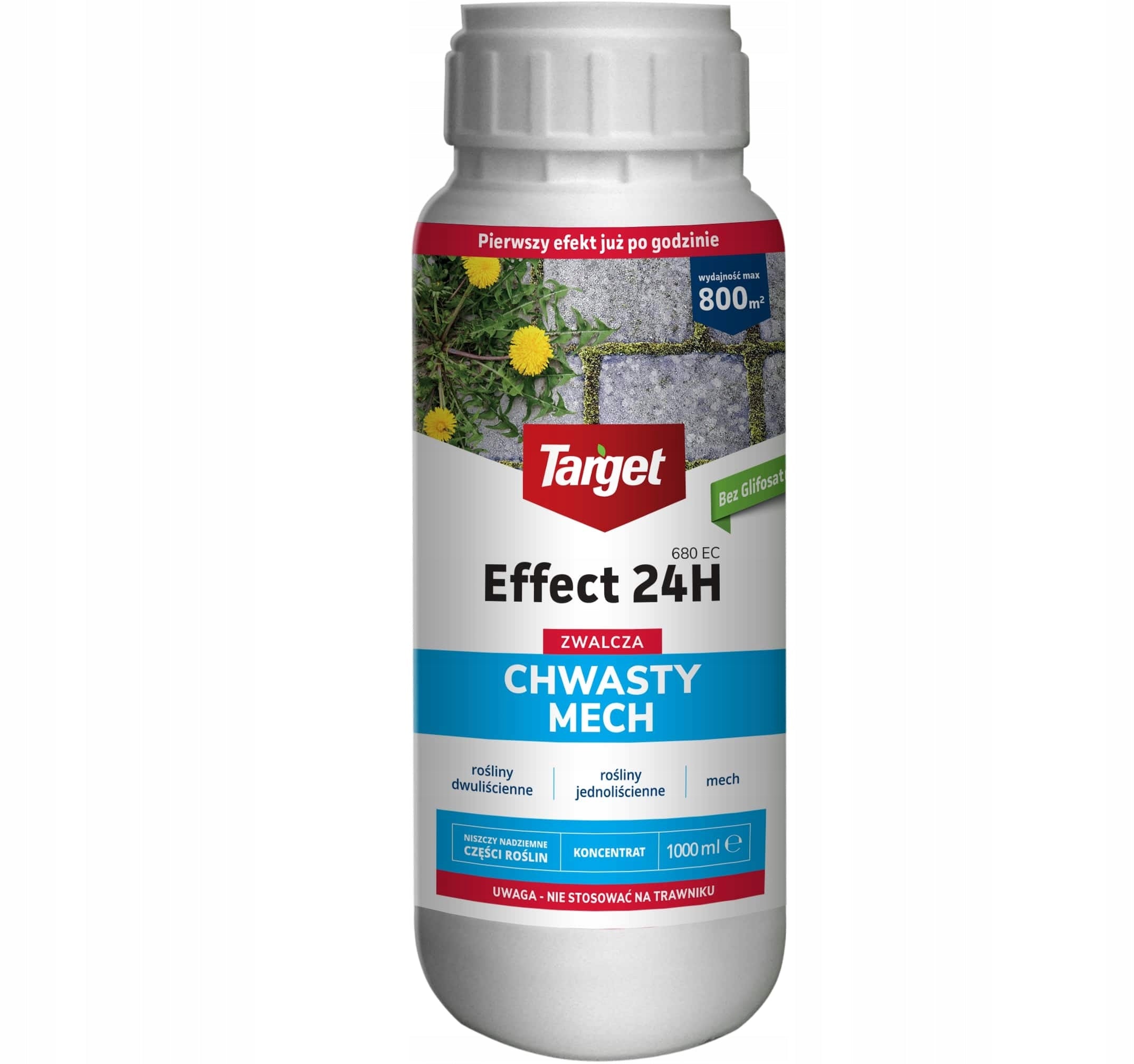 Target For weeds moss Effect 24h organic 1 L