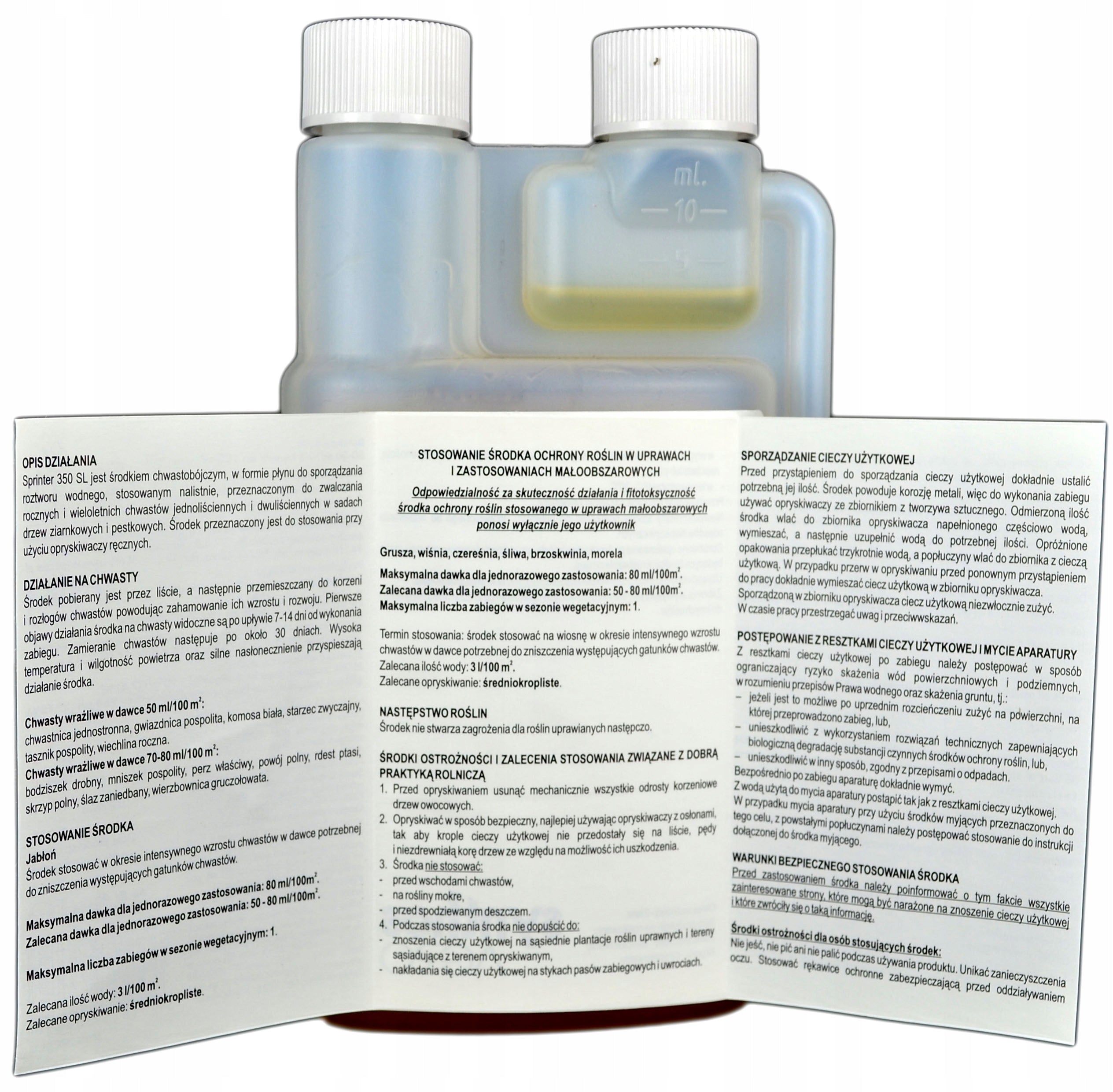 Target Sprinter Horsetail herbicide perz for weeds 250 ml Manufacturer code Sprinter 350SL 250ml