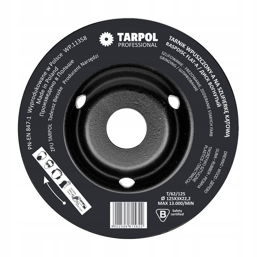 Tarnik TARPOL Recessed-A T-62 manufactured PL Safety certificate EAN (GTIN) 5902596815622