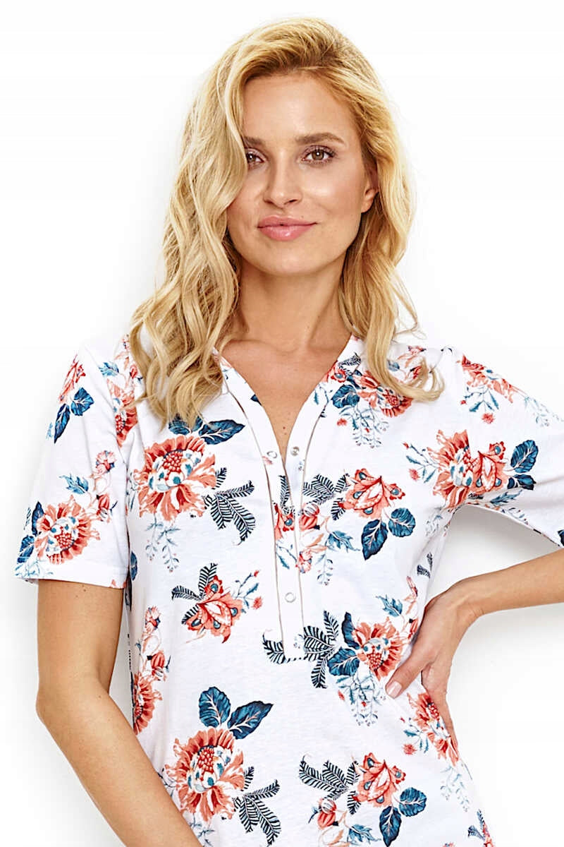 Nachthemden für Damen 802098, weiß 