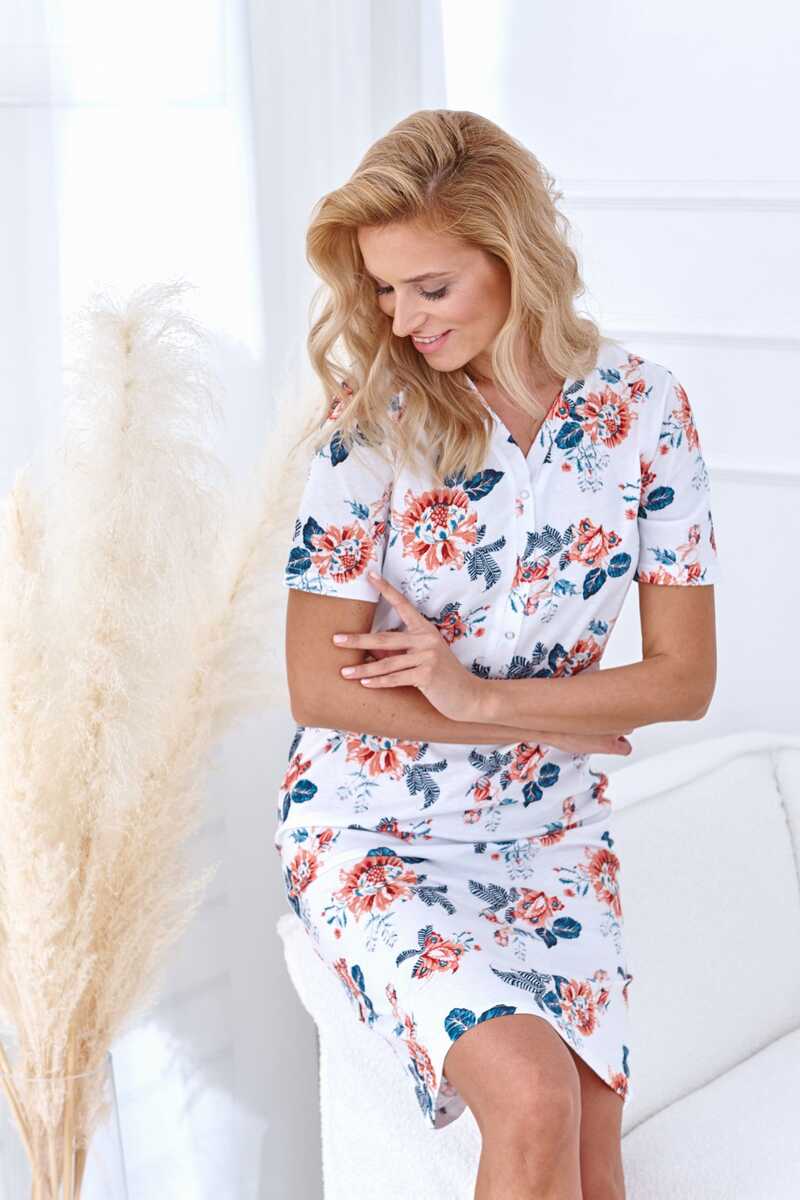 Nachthemden für Damen 802098, weiß 