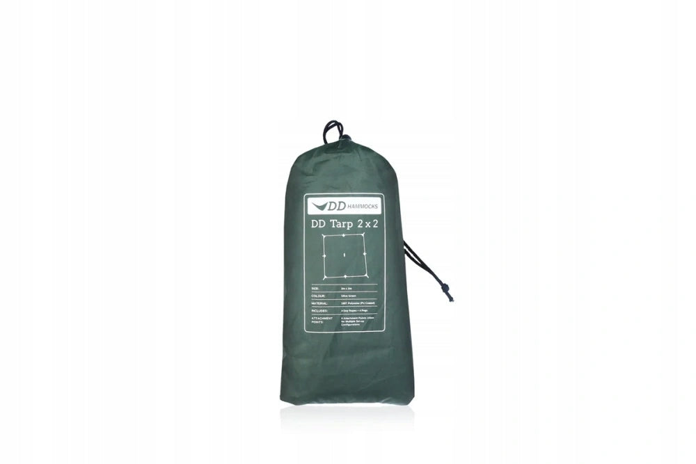 Tarp 2x2 DD Hammocks - Olive Manufacturer code DD tarp 2x2 Olive