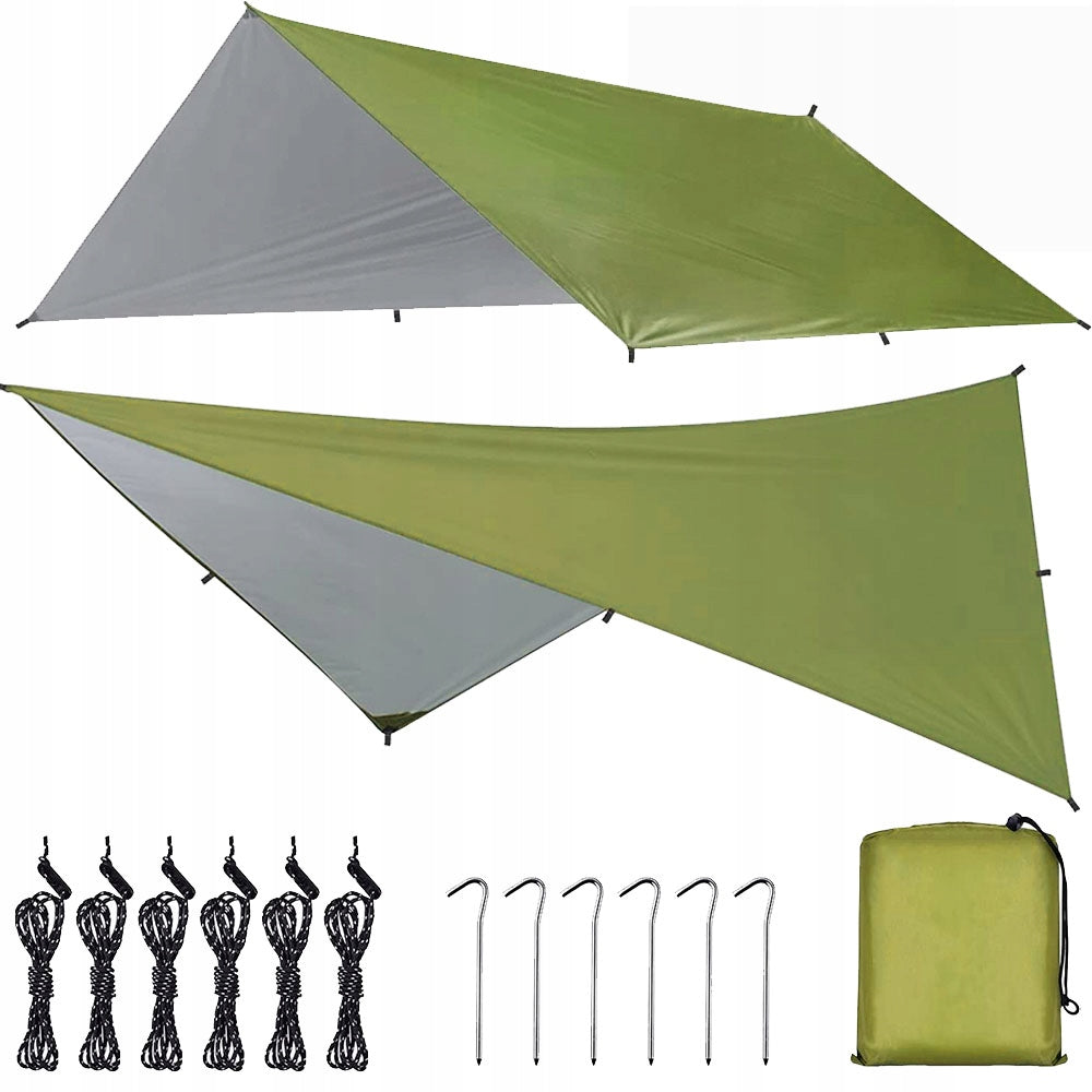 Tarp Camping Plate Waterproof Thick 3x3M Sun Sail