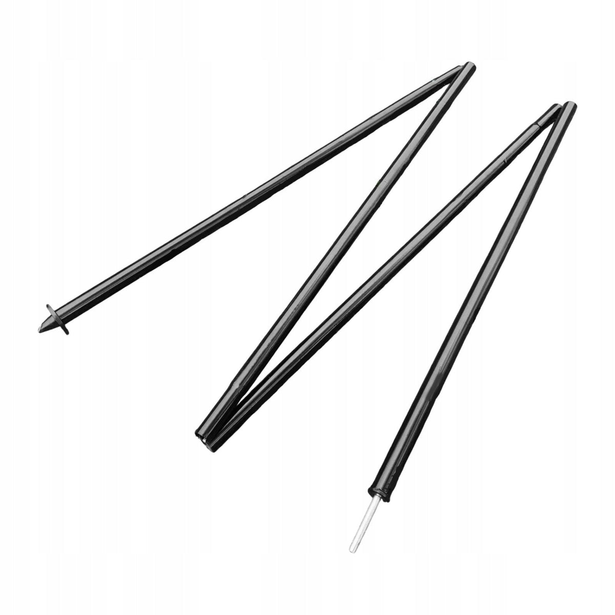 Tarp Pole Sturdy Multifunction Iron Telescoping Foldable Portable Canopy