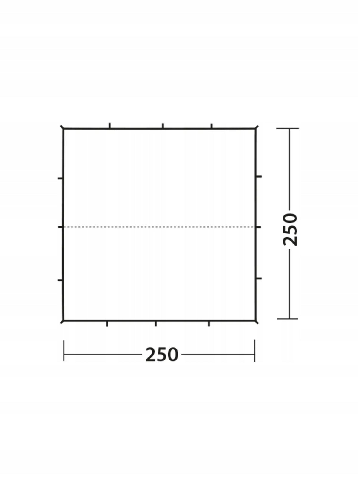 Tarp Robens Tarp 2.5 x 2.5 m Pro - green Manufacturer code 5709388145161