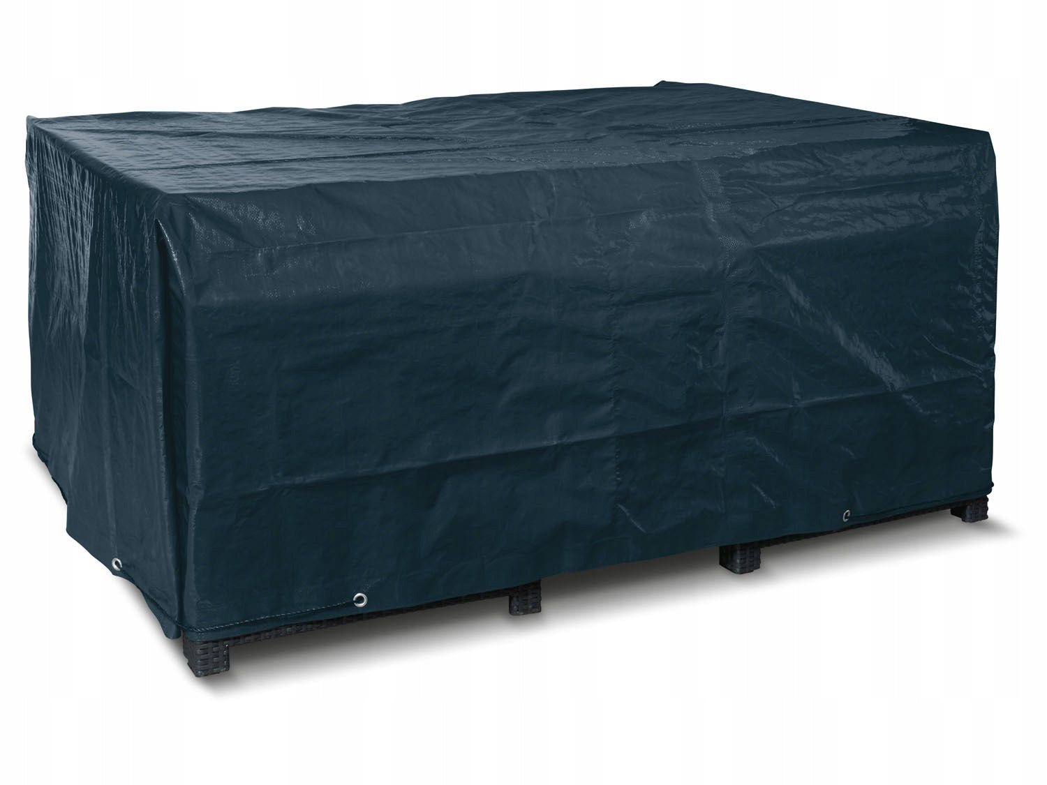 Tarpaulin Garden Cover for Furniture Wood 400 x 500 x 0 cm black