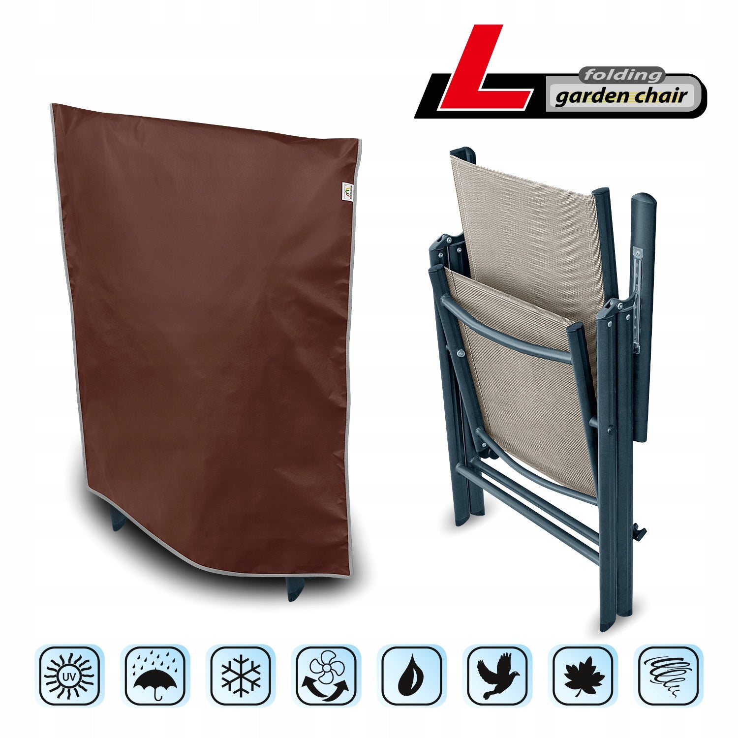 Tarpaulin Protective Cover for Garden Chair WATERPROOF Manufacturer no brand