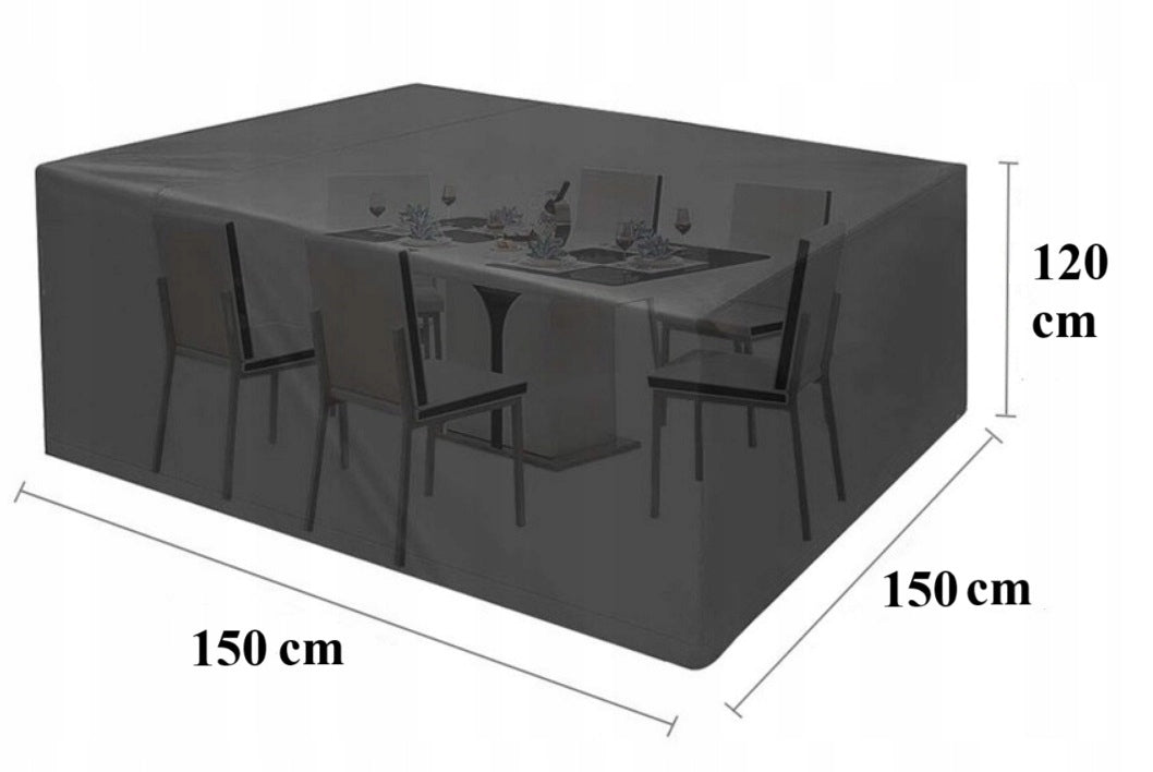 Tarpaulin cover chair cover garden furniture 150x150x120cm Manufacturer Gremex