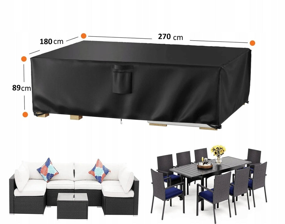 Tarpaulin cover for garden furniture table large waterproof high quality Manufacturer no brand