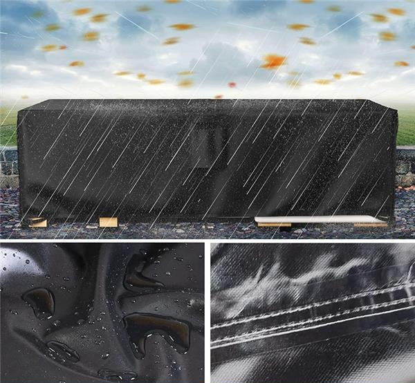 Tarpaulin cover for garden furniture table large waterproof high quality Product width 123 cm
