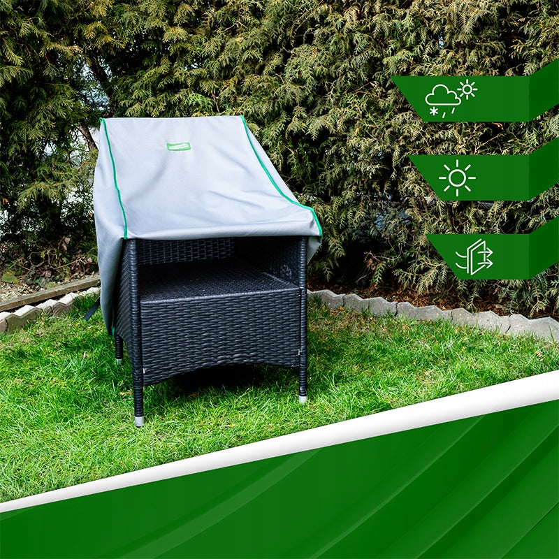 Tarpaulin protective cover for garden chair WATERPROOF 58x60x80 cm Product width 60 cm