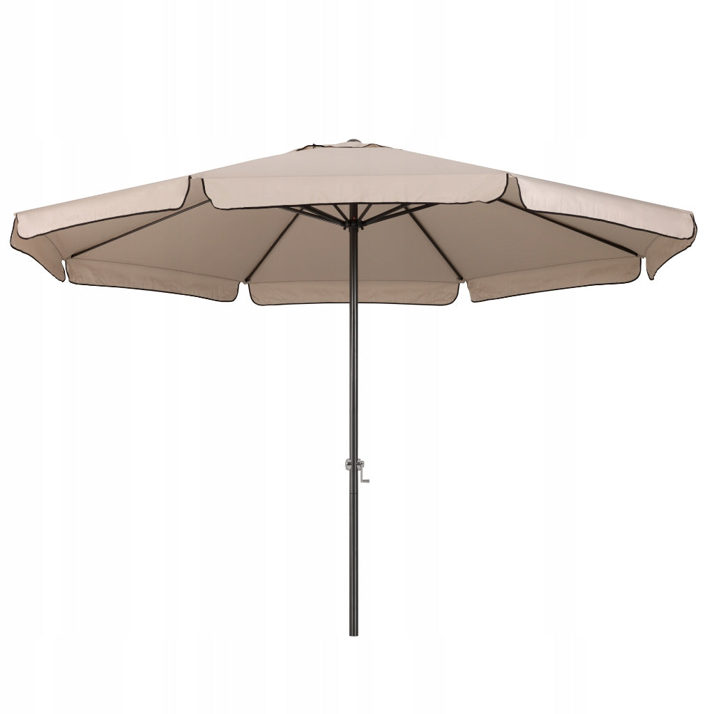 Tarrington House Garden Umbrella Large Folding 4m Aluminum Beige