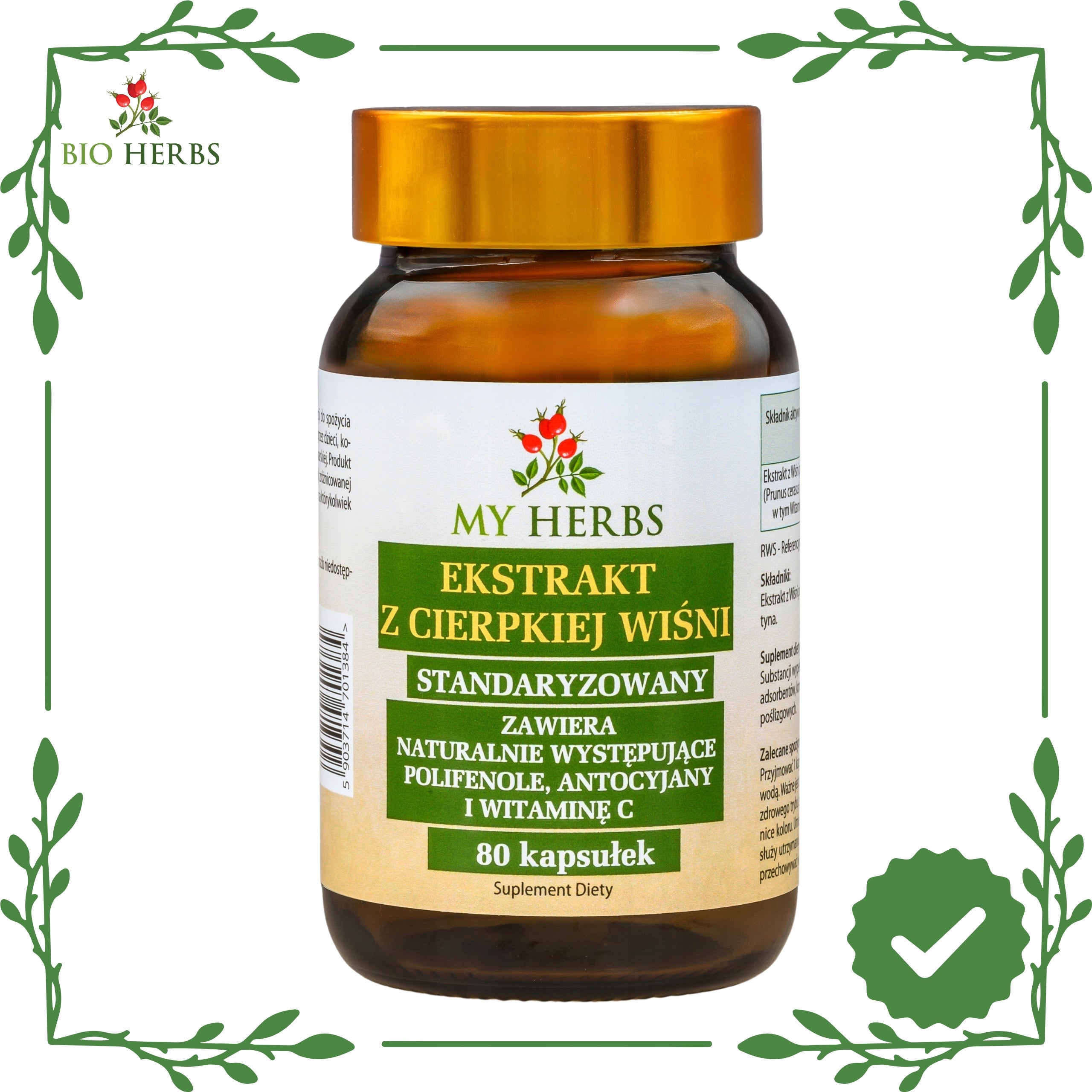 Tart cherry extract anthocyanins sleep antioxidant immunity 400mg Packaging status original
