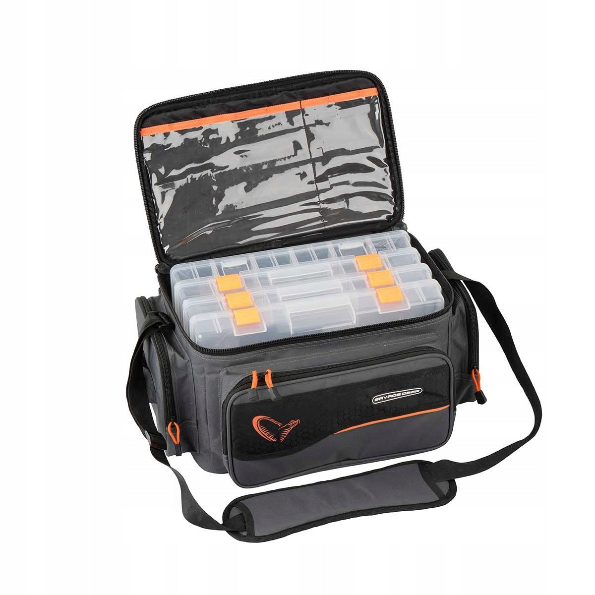 Taška Savage Gear System Box Bag L 18,2 l stříbrná Manufacturer code SAV 54777