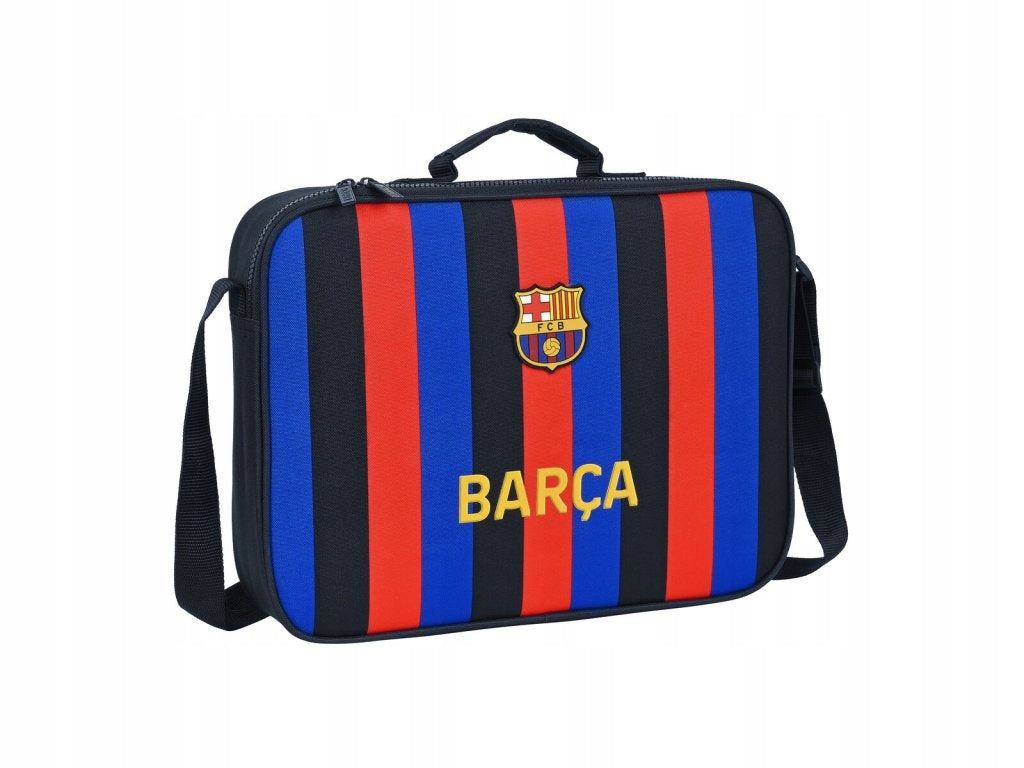 Taška přes rameno FC Barcelona (38 x 28 x 6 cm) - pruhy