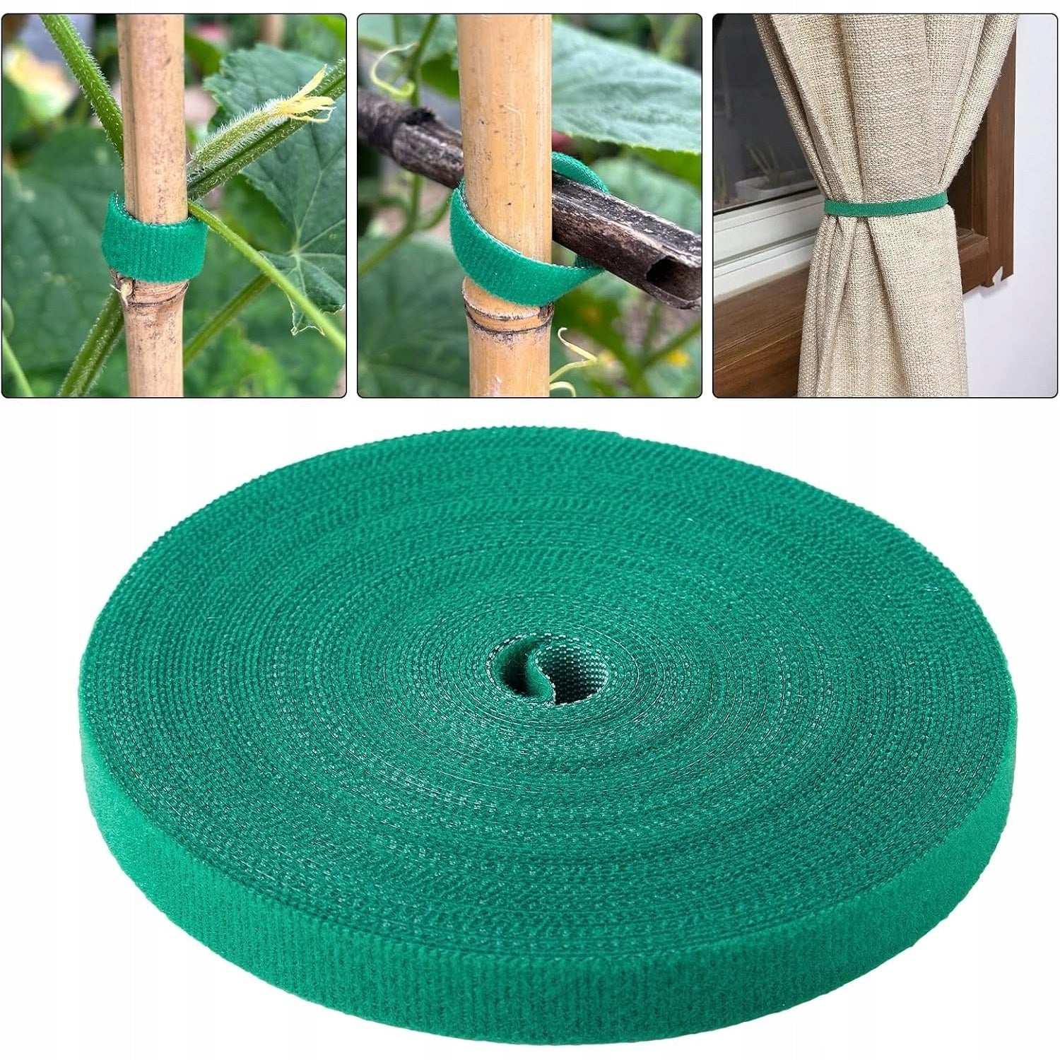 Taśma ogrodnicza do podwiązywania roślin, wiązania i organizacji, 15 mm Manufacturer code DEMK-760654890852