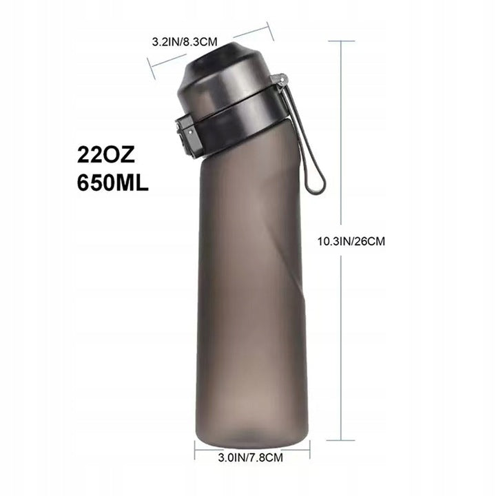 Taste bottle water bottle with 7 pods set of zero sugar and calories 0,65 Brand no brand
