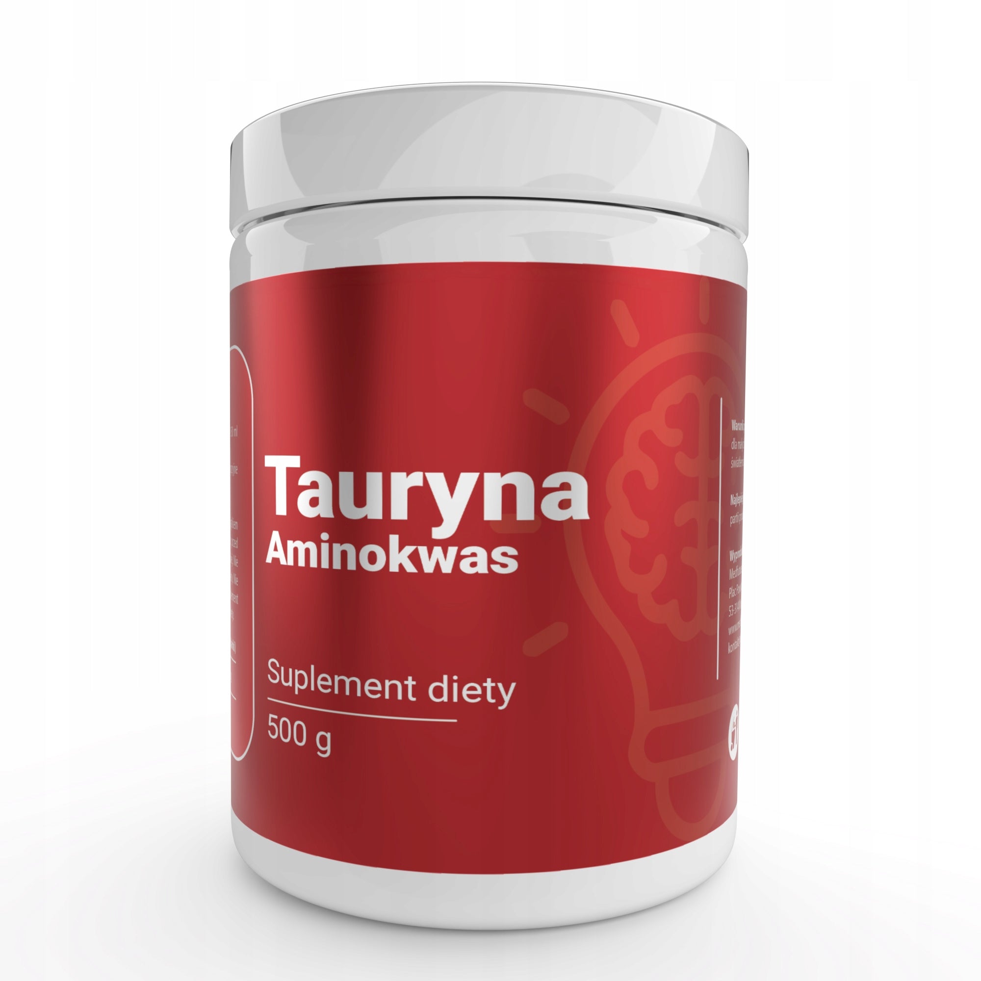 Taurine (Taurine) 500 g 100% pure - Amino acids REGENERATION PERFORMANCE