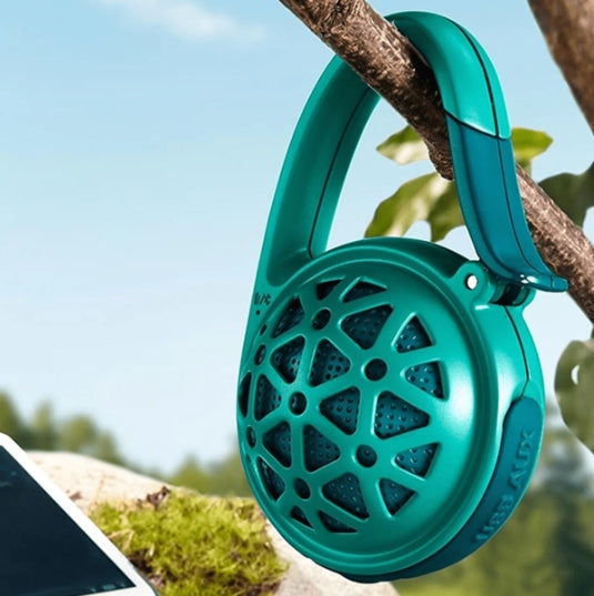 Tchibo Mobile Speaker Portable Bluetooth AUX Wireless Blue Brand Tchibo