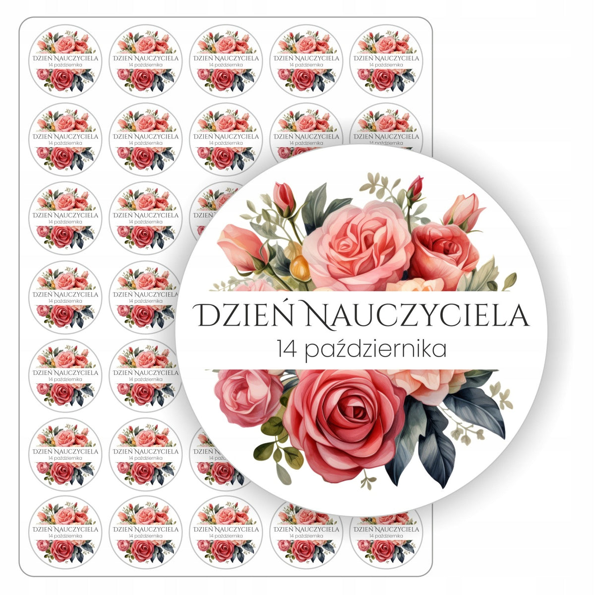 Teacher's Day Sticker Self Adhesive Gift