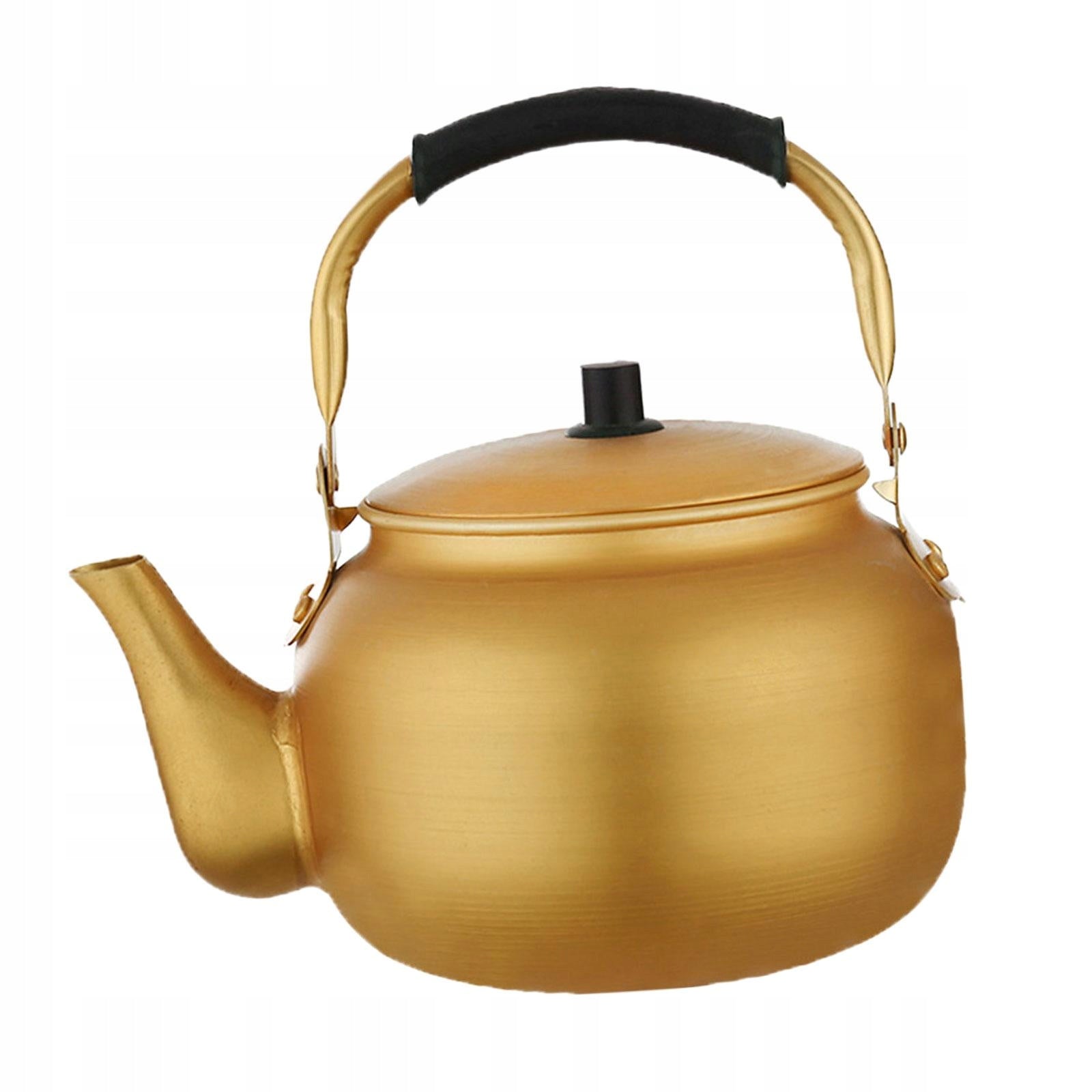 Teakettle Coffee Pot Portable Aluminum Kettle for