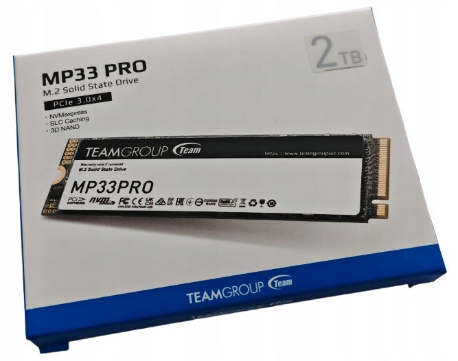 TeamGroup MP33 Pro 2TB M.2 PCIe NVMe SSD 3500/3000 MB/s